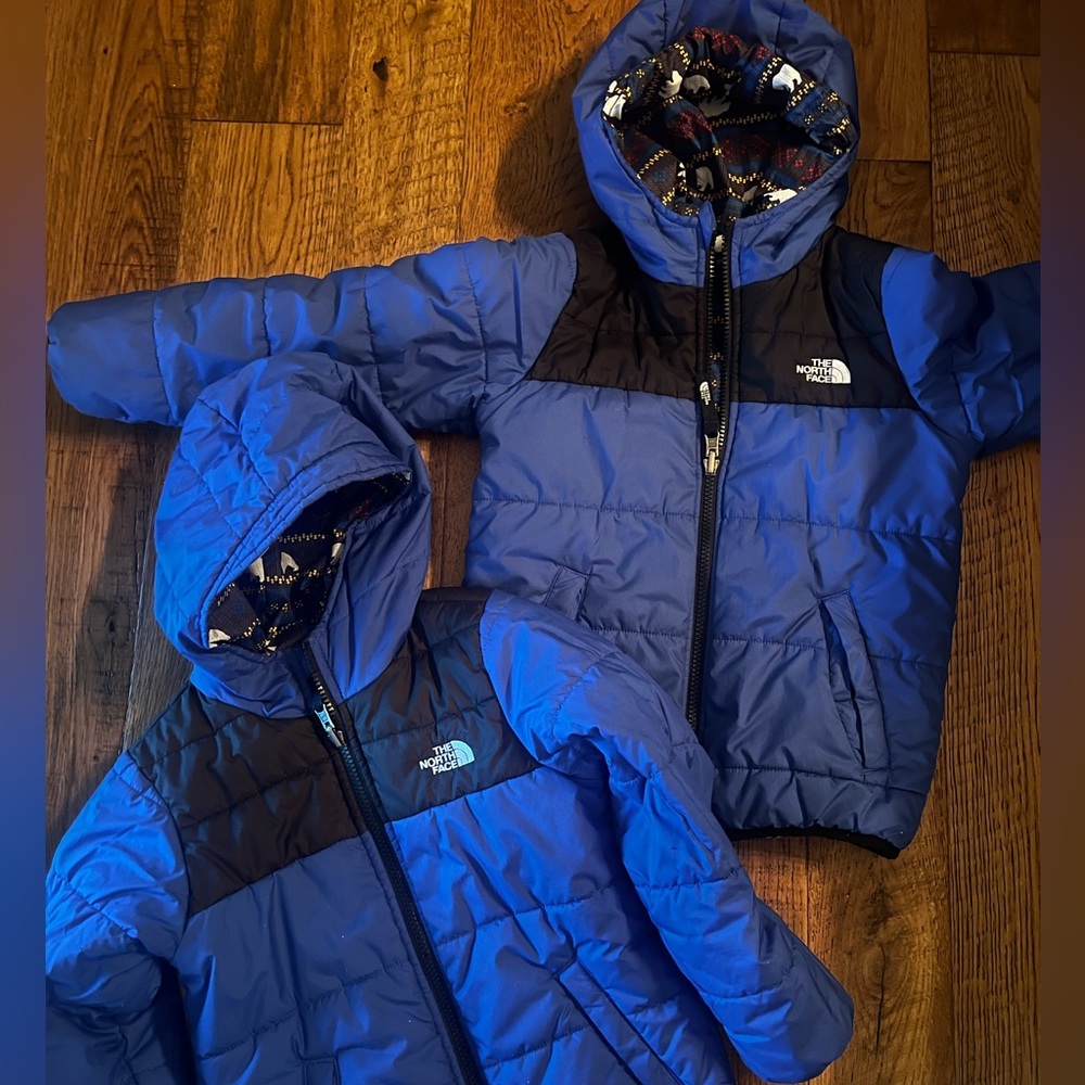 North Face Boys Reversible Coat